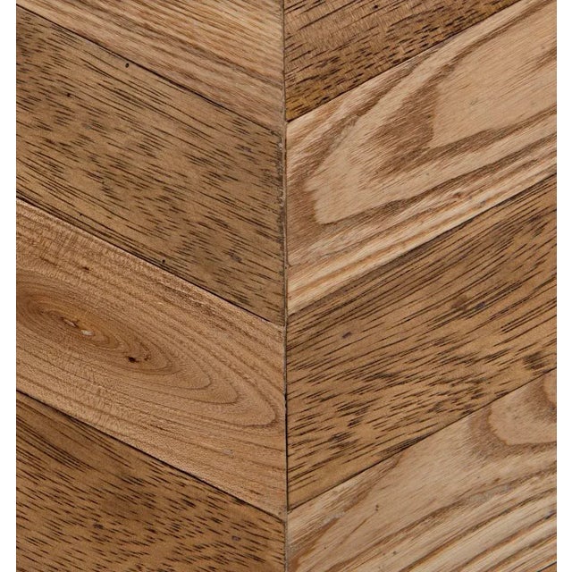 White NOIR Herringbone Walnut Sideboard For Sale - Image 8 of 9