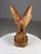 Wood Black Forest Carved Wood Eagle Figurine For Sale - Image 7 of 13