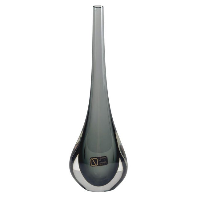 Murano Glass Solifleur Vase by Vincenzo Nason, Italy, 1970s For Sale - Image 10 of 10