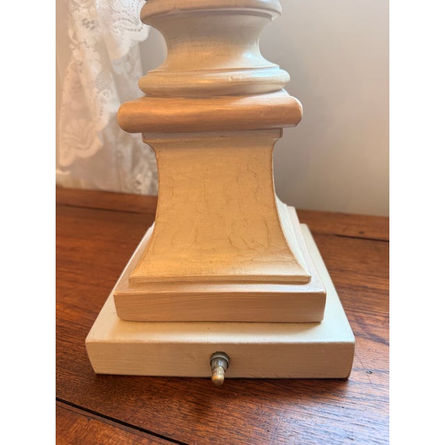 1996 Hollywood Regency "Casual Lamps" Sculptural Pineapple Urn 31” Table Lamps - A Pair For Sale - Image 10 of 12
