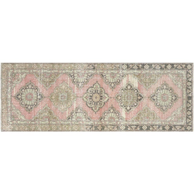 Textile 1960s Turkish Oushak Rug For Sale - Image 7 of 7