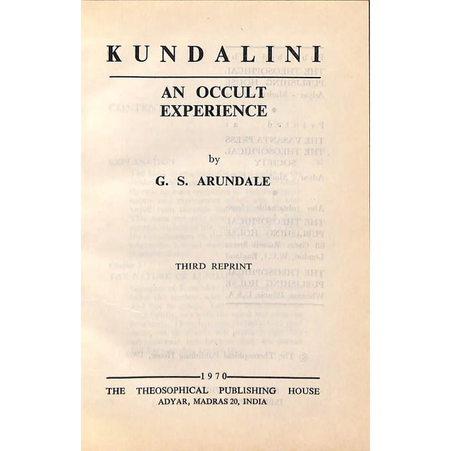 102 pp. 7.25" x 5" 1970 The Theosophical Publishing House