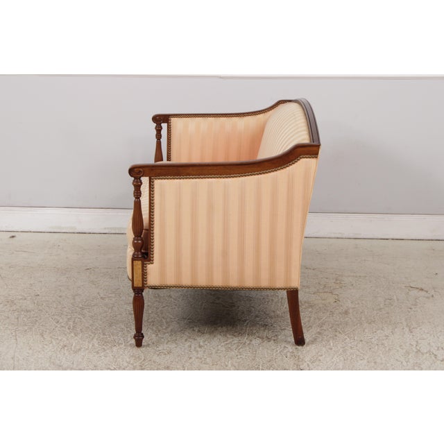 Hickory Chair Furniture Company Hickory Chair Upholstered Loveseat For Sale - Image 4 of 18