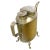 Late 19th Century Antique Brass Double Lid Kettle For Sale - Image 5 of 7
