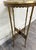 Vintage Hollywood Regency Chinoiserie Style Brass Plant Stand Accent Table For Sale - Image 11 of 12