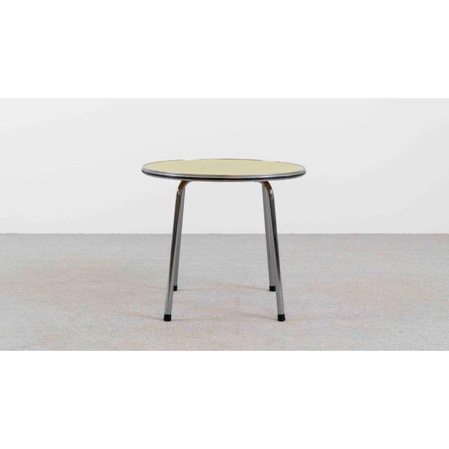 Vintage Bauhaus Steel Tube Side Table, 1940s For Sale - Image 11 of 11