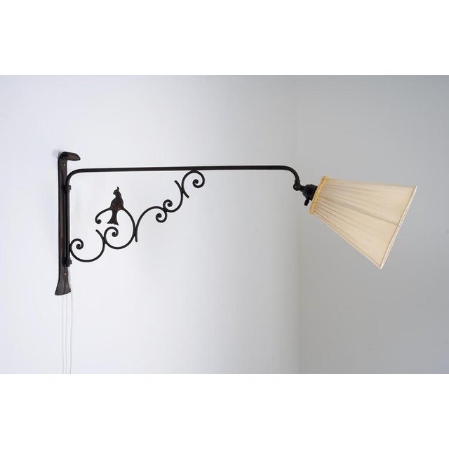 Vintage Swedish Wall Lamp, 1940s For Sale - Image 4 of 17