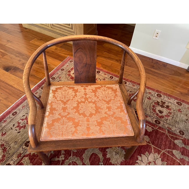 Pair of Vintage Chinoiserie Chairs in Mozambique Wood For Sale - Image 10 of 17