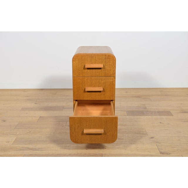 Art Deco Nightstands, Czechoslovakia, 1950s, Set of 2 For Sale - Image 15 of 18