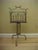 Traditional 19th Century Edwardian Brass Walnut Canterbury Magazine Holder with Provenance For Sale - Image 3 of 8