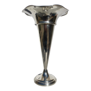 Trumpet Sterling Silver Vase by Revere Silversmiths Circa 1940-50s