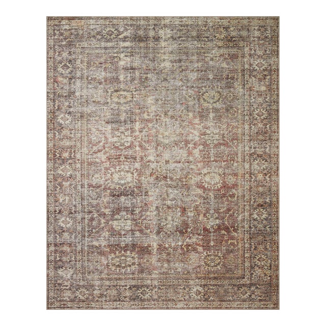 Inspired by interior designer Amber Lewis' penchant for vintage rugs, the Georgie Collection features a printed...