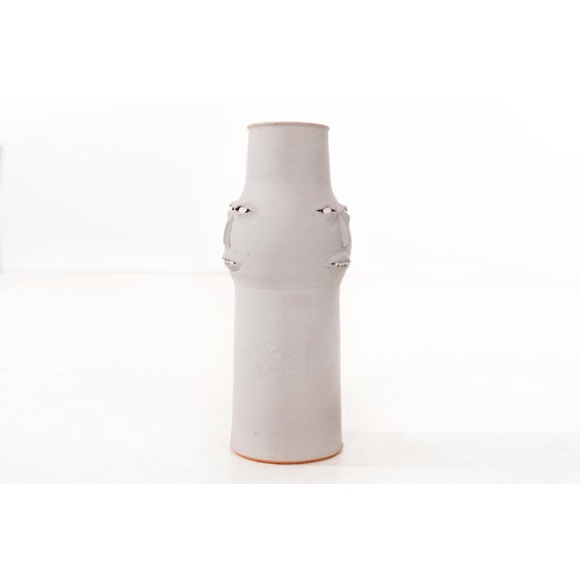Mid-Century Modern Clyde Burt Ceramic Vessel For Sale - Image 3 of 7