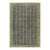 Rug & Kilim's Classic Rug in Blue, Green and Gold With Striped Design For Sale