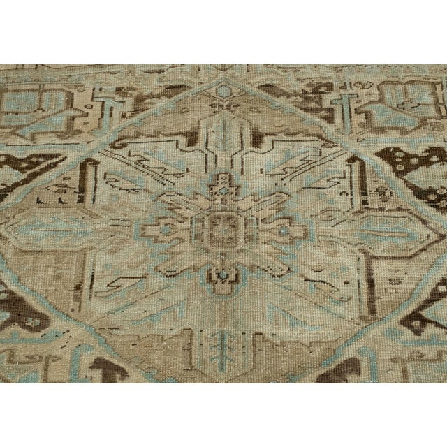 Turkish Vintage Rug 8'6" x 10'10" #17081 For Sale In Houston - Image 6 of 8