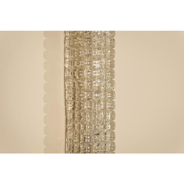 Large Murano Glass Wall Lamp attributed to Venini, Italy, 1970s For Sale - Image 9 of 12