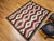 Vintage Native American Navajo Rug, Handwoven Wool, Eye Dazzler Pattern, 5x7 For Sale - Image 11 of 11