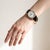 Modern Chaumet Elysée 18k Gold & Steel Watch — Diamond Dial | Original Strap, Circa 1990s For Sale - Image 3 of 5