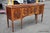 Wood Antique 1930s Banded Mahogany Sheraton Style Dining Room Sideboard For Sale - Image 7 of 15