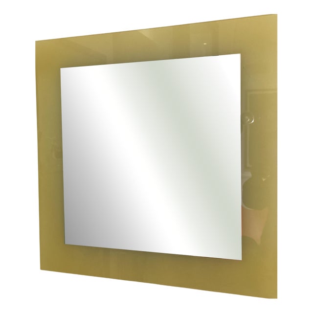 Colour Light Mirror by Nanda Vigo for Glas Italia, 1990s For Sale