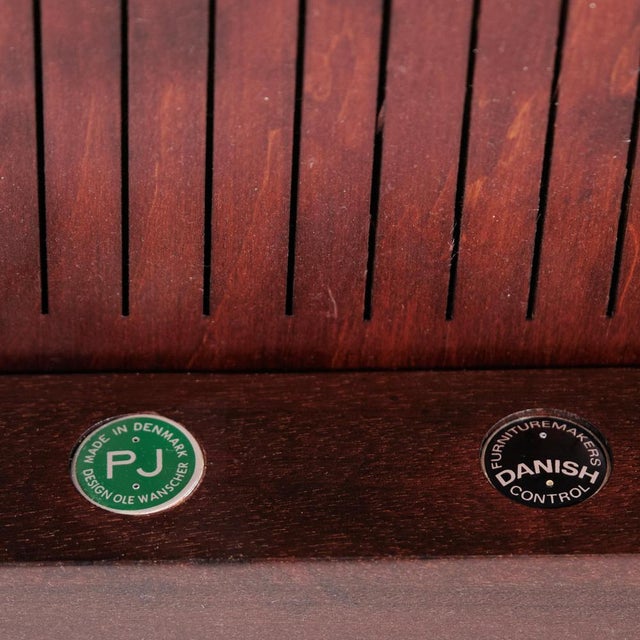 Rungstedlund Armchair by Ole Wanscher for Poul Jeppesen, 1950s For Sale - Image 11 of 13