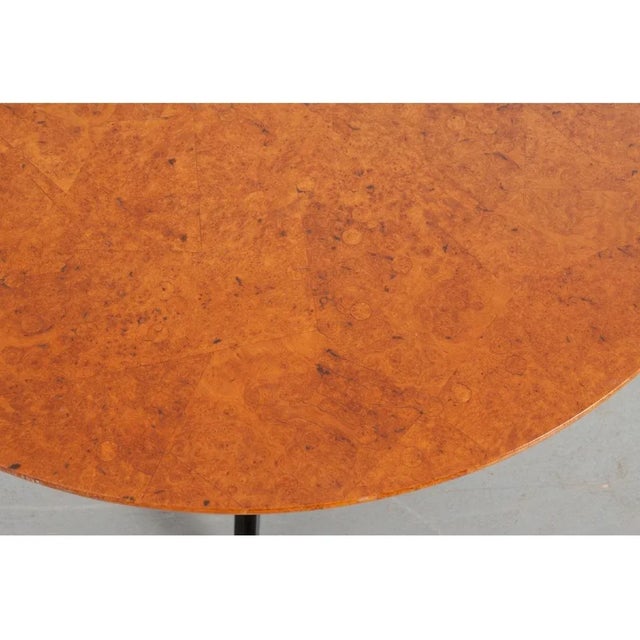 Swedish Early 20th Century Birch Tilt Top Table For Sale In Baton Rouge - Image 6 of 13