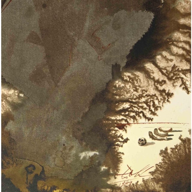 Abraham, Abraham! is a Color lithograph on heavy rag paper realized in 1964. It is part of Biblia Sacra vulgatæ edition is...