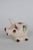 Miniature Ceramic Pig Figurine Hand Painted Mid Century Folk Art Style 4976b For Sale - Image 4 of 9