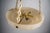Andorra Tiered Alabaster and Polished Lacquered Brass Pendant Light by ZAVADSKI, 2020 For Sale - Image 4 of 5