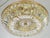 Metal 1960's Austrian Regency Gold Plate Framed Cut Lead Crystal Ceiling Flush Mount/ Plafonnier Lighting Fixture by Palme & Walter For Sale - Image 7 of 18