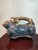 Green Chinese Ceramic Pot Trio-Colored Glazed Pottery Water Pot Hand Carved Tiger Shape For Sale - Image 8 of 9