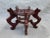 Vintage Rosewood Vase Jar Stand For Sale In New York - Image 6 of 10