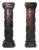 Art Nouveau French Walnut Pedestal Column, 1950s, Set of 2 For Sale