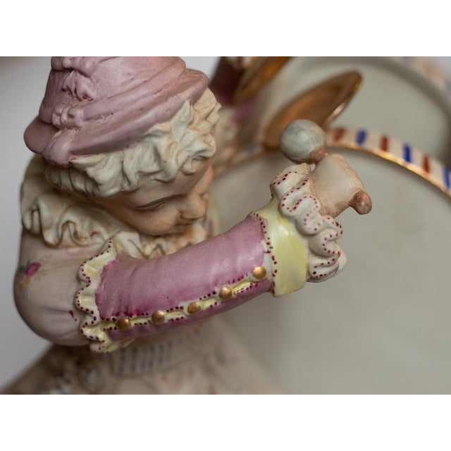 Porcelain Figurine Musicians from Meissen Porcelain For Sale - Image 13 of 18