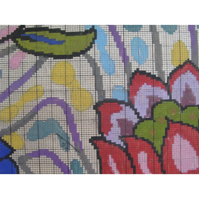 Paper Antique French Textile Design For Sale - Image 7 of 9