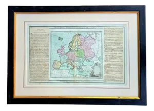 European Map by Brion De La Tour, 1766