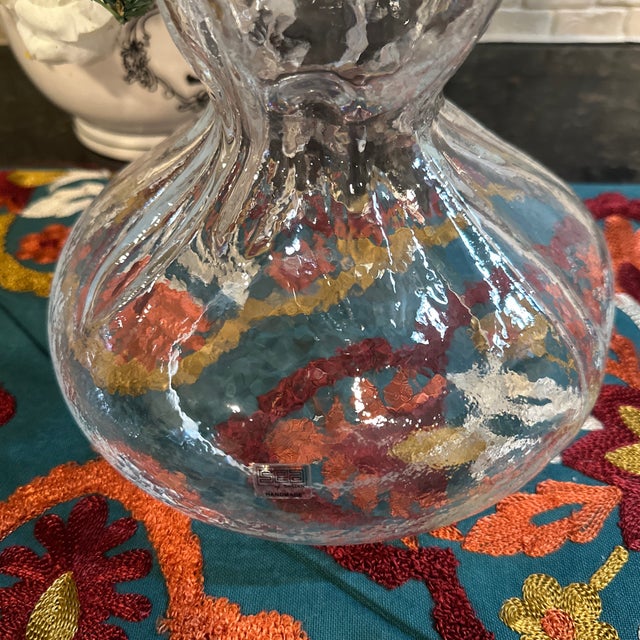 Kosta Boda Mid-Century Vintage Handblown, Vase or Decanter For Sale - Image 4 of 10