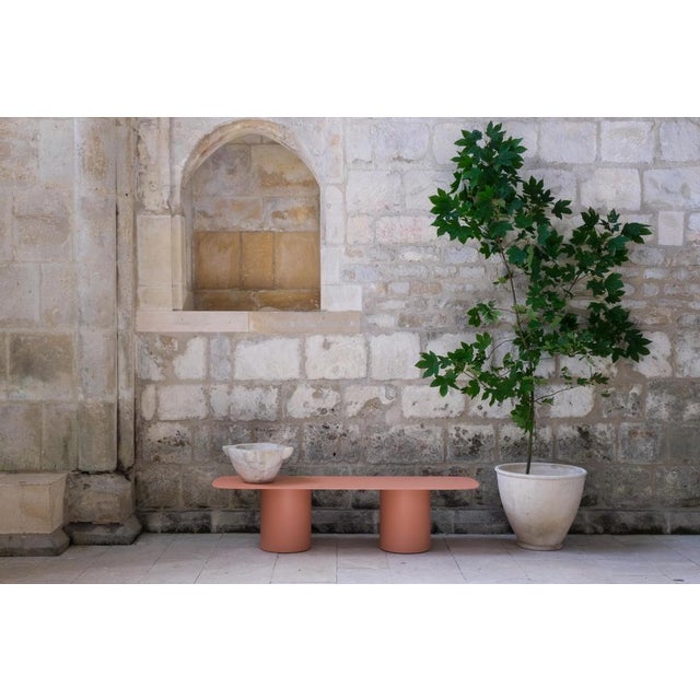 Metal Banc Esprit Metal Bench by Laurence Du Tilly For Sale - Image 7 of 9