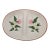 Vintage Stangl Pottery Divided Serving Bowl in the Thistle Pattern For Sale