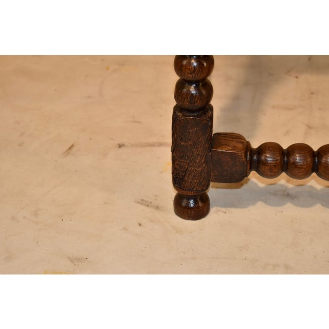 Period Charles I Oak Side Table From England For Sale - Image 10 of 11