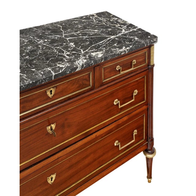 Louis XVI Period French Antique Chest For Sale - Image 4 of 9