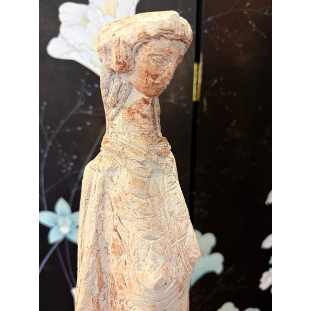 Signed Mid Century Original Austin Productions Brutalist Talll 32" Sculpture For Sale - Image 9 of 12