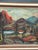 B. Elvsfedt, Hut Between Hills, 1962, Oil on Canvas, Framed For Sale - Image 12 of 18