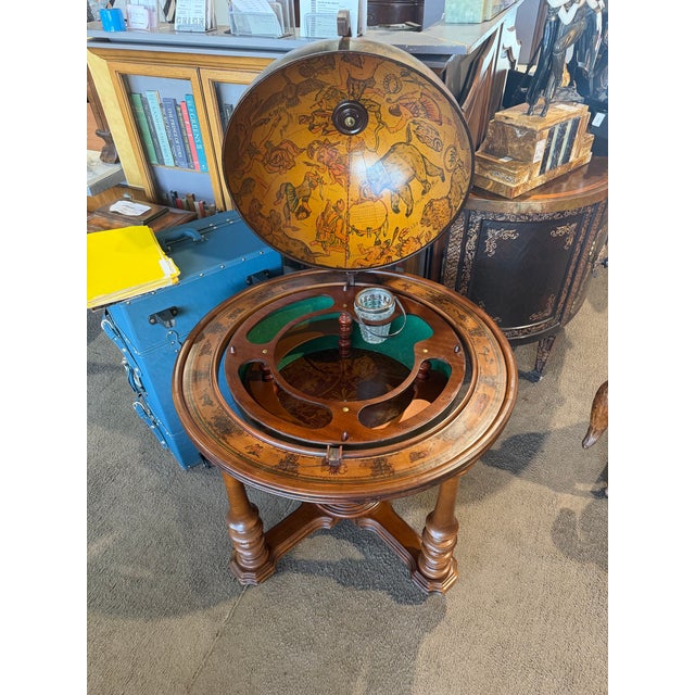 Contemporary Large Globe Bar For Sale - Image 3 of 7