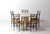 Round travertine dining table, Italy, 1970s. Circular top in unfilled Roman travertine with a richly pitted, fossil-...