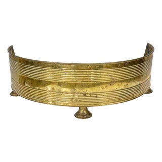 Vintage Brass Guard by Carl Lunds F.A.B, 1930s For Sale