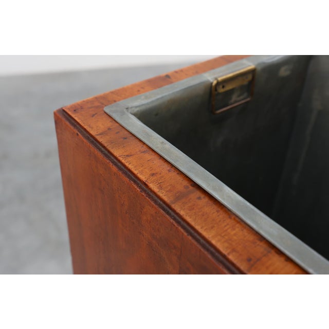 Art Deco Wooden Umbrella Stand, Italy, 1920s For Sale - Image 9 of 11