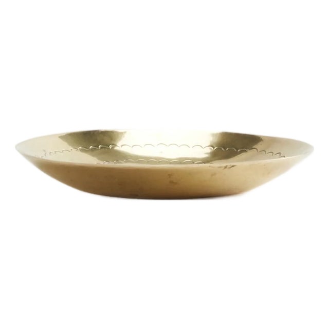 Brass Dish by Hayno Focken For Sale