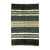 Black Gray Brown Ivory Plush Organic Vintage Mohair Wool Rug For Sale