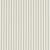 SAMPLE - Schumacher Emma Stripe Narrow Wallpaper In Stone For Sale